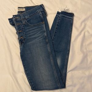Madewell 10” Highrise Skinny Jeans